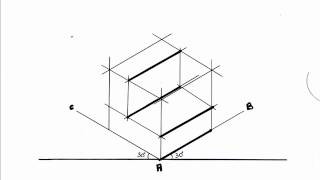 Cara melukis lukisan isometri [upl. by Kcered]