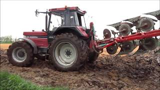 CASEIH 1455 XL in harten Pflugeinsatz  SOUND [upl. by Emanuel]