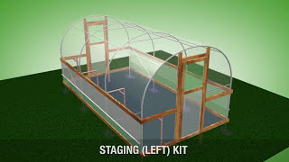 8ft 243m Wide Polytunnel Overview  VT8 [upl. by Cleopatra124]