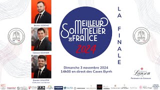 CONCOURS DU MEILLEUR SOMMELIER DE FRANCE 2024  FINALE [upl. by Yole]