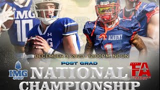 2023 NPGSN Championship Game Flyght Academy vs IMG [upl. by Oag]