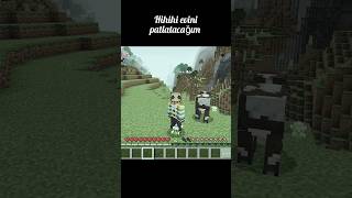 Kese Maske Evi Patlatıyor minecraft shorts [upl. by Sergei]