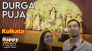 VLOG 13 Durga Puja And A Dinner Date kolkata soyyum [upl. by Ayana]