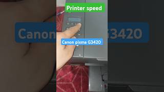 Canon pixma G3420 mono printer speed printing print printer canon speed [upl. by Irina]