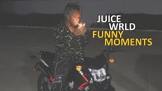 Juice WRLD FUNNY MOMENTS BEST COMPILATION [upl. by Elegna]