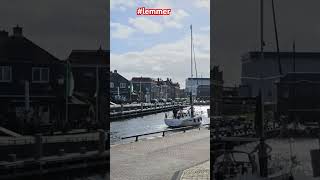 lemmer friesland holland water boating travel town village 2024 [upl. by Gnohc]