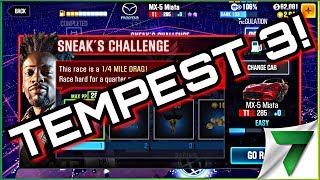 Tempest 3 Sneak Challenge Part 1  CSR Racing 2 [upl. by Marilla]