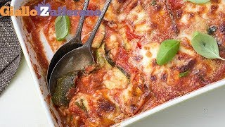 Parmigiana di Zucchine  Ricetta in 1 minuto [upl. by Nysa214]