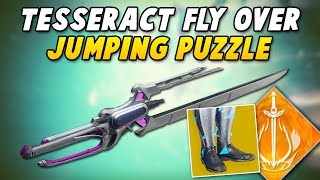 WARLOCK TESSERACT FLYING  Whisper of the Worm Jumping Puzzle Speedrun Tricks Destiny 2 [upl. by Mufinella62]