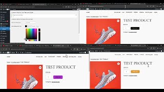 How to Custom WooCommerce Add to Cart Text color and animation style using CODARAB DEV plugin [upl. by Darya]