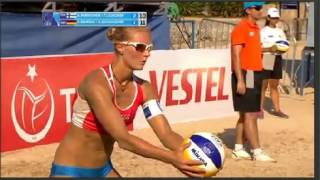 Beachvolley 2017BehrensSchumacher GER vs LahtiParkkinen2017 Alanya MastersFINAL [upl. by Nosnibor366]