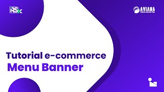 Ecommerce  Menu Banner [upl. by Necyla574]