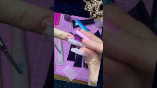 Moulding Polygel Into A Nail nails nailart polygel [upl. by Revilo]