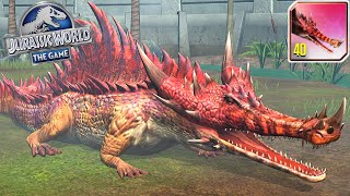 Jurassic World The Game EP243 DIPLOSUCHUS LV MAX [upl. by Scherman]