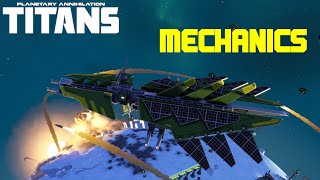 Planetary Annihilation TITANS Mechanics Orbital Units [upl. by Burl]