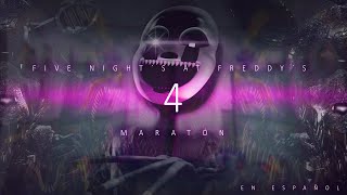 Five Nights at Freddy´s 4 COMPLETO Todas las noches con extras de Halloween Traducido al español [upl. by Wilkie]