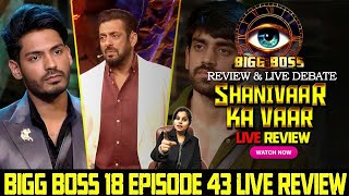 Bigg Boss 18 Live 16 November 2024 Review  Weekend Ka Vaar  Bigg Boss 18 Today Full Episode Review [upl. by Byrdie]