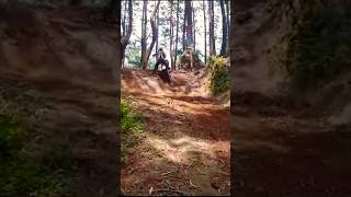 satria panto  shortvideo trabas trail [upl. by Huey539]