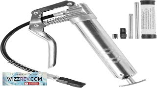 VEVOR Pistol Grip Grease Gun 3500 PSI 4 OZ  120 CC Review [upl. by Conrade]