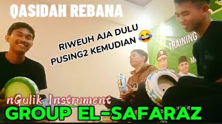 Ngulik Instrument Riweuh aja dulu Pusing Kemudian qasidahrebana ElSafaraz Group [upl. by Ytsirhc]