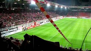 Eisern Union  Die Hymne von Union Berlin LIVE im Stadion Auflauf der Mannschaften Gänsehaut [upl. by Dronski]