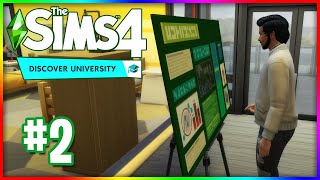 Getting Ready for a Final Presentation  The Sims 4 University  EP 2 [upl. by Acinoj]