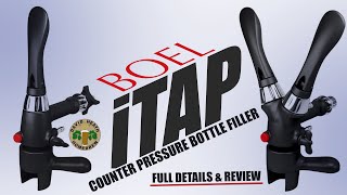 Counter Pressure Bottle Filler Boel iTap Details amp Review For Homebrewers [upl. by Arleyne]