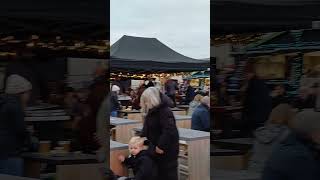 Festive Marketplace Folkestone Harbour England 🏴󠁧󠁢󠁥󠁮󠁧󠁿 345pm 16 Nov 2024 [upl. by Elidad]