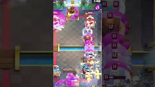 Crashing game with only skeleton dragon sirtagcr clashroyale supercell games [upl. by Ennayoj]