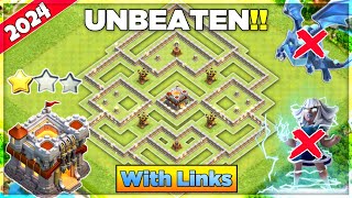 New Best Th11 Base 2024  Town Hall 11 Th11 WarCwlFarming Base With Links  Clash Of Clans [upl. by Jump]