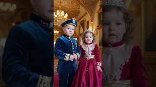 Cute royal baby fashion show ai cute baby prince princess fashion luxembourg [upl. by Airat]