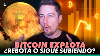 💣 ¡EXPLOTÓ BITCOIN ¿Puede SEGUIR SUBIENDO 💣 [upl. by Mag]