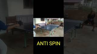 Pemain Pingpong karet anti spin pingpong tenismeja shorts [upl. by Millham86]