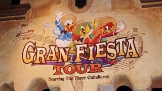 Gran Fiesta Tour starring the Three Caballeros Epcot Mexico Boat Ride Disney World Pandavision [upl. by Odrarebe]