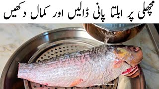 Yummy And Healthy Fish Recipe l Oil Free Fish Recipe l Winter Special Fish Recipe [upl. by Zoba]