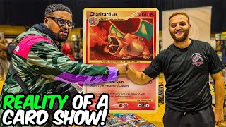 The REALITY of Buying Pokemon Cards at a Card Show [upl. by Stretch]