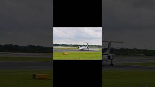 🇬🇧 bee flybe dhc8 man plane planespotting aviation avgeek aviationlovers [upl. by Elie]