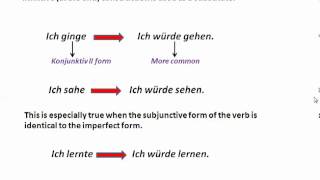 Understanding the subjunctive in German  wwwgermanforspaldingorg [upl. by Cannell555]