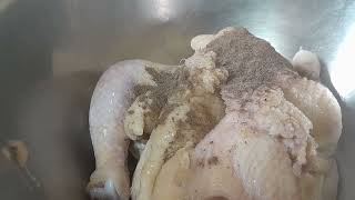 OVEN CHICKEN RECIPE viralvideos subscrib [upl. by Aivun108]