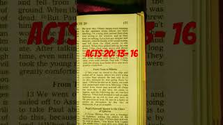 The Acts of the Apostles 20 13 16 From Troas to Miletus [upl. by Sivraj147]