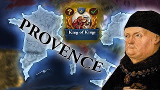 PROVENCE is One of the MOST FUN NATIONS in EU4 Eu4 135 Mission Tree Only [upl. by Niveek]