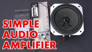 🔊 How to make an LM386 audio amplifier circuit [upl. by Pete]