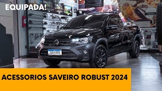 Acessórios Saveiro Robust 2024 [upl. by Newob]