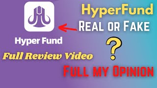 Hyperfund Is Fake or Real  Full Explanation Hyperfund  My Honest Review hyperfund global in nepal [upl. by Annekahs]