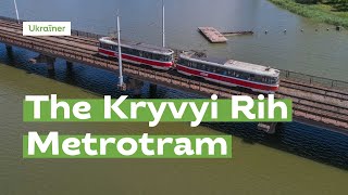 The Kryvyi Rih Metrotram from above · Ukraїner [upl. by Idnas886]