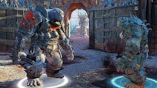 SHADOW OF WAR  HIGH LEVEL ARENA BOSS VS BOSS BATTLE POISONOUS CHAMPION DUELS [upl. by Leahcym]