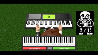 Megalovania  Roblox Piano Tutorial Full Sheets Down Below [upl. by Nivej]