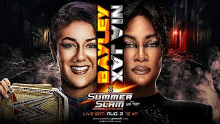 FULL MATCH — Bayley vs Nia Jax  WWE Womens Championship Match  WWE SUMMERSLAM CLEVELAND 2024 [upl. by Spike843]