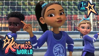 Megans Best Moments  Top Clips from Karmas World  9 Story Fun [upl. by Adniralc]