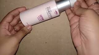 Daily life Forever52 Lustrous moisturising emulsion  review and unboxing  Forever52Official [upl. by Halilak344]